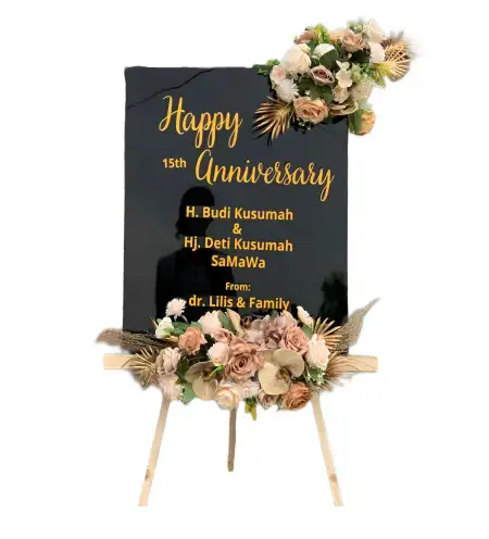 Papan Bunga Akrilik Leuwimalang